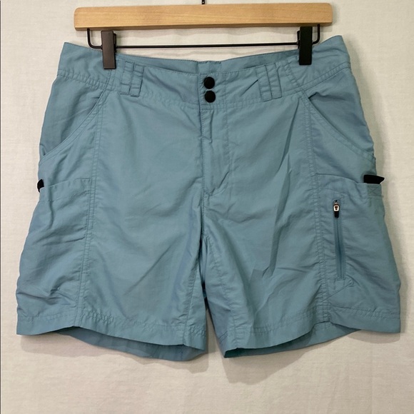 REI Pants - REI Women's Cargo Shorts - Light Blue